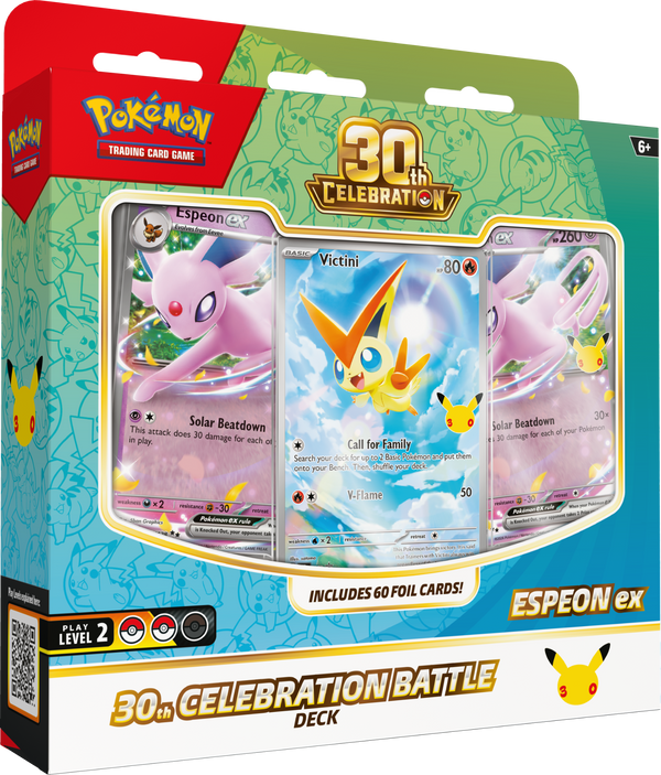 30th Anniversary Espeon ex Battle Deck
