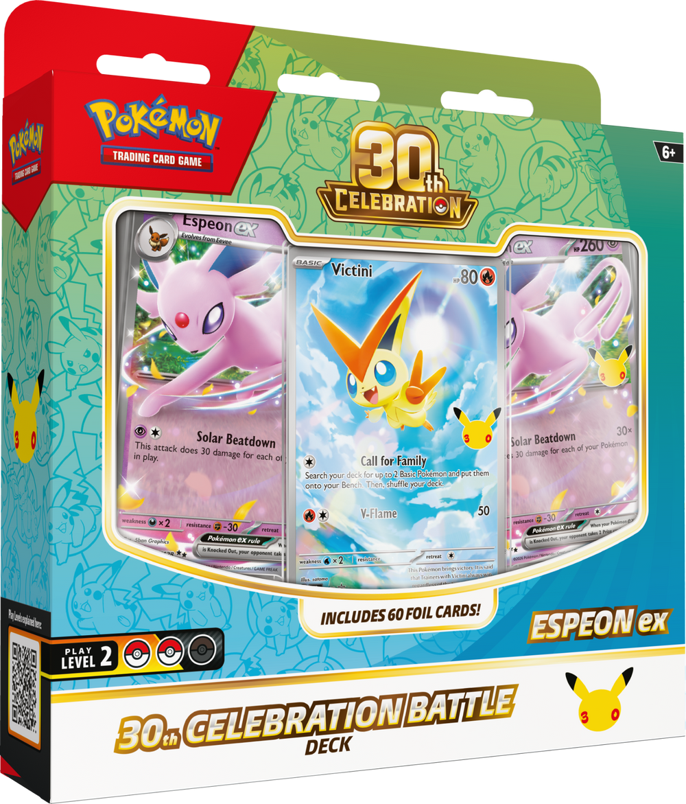 30th Anniversary Espeon ex Battle Deck
