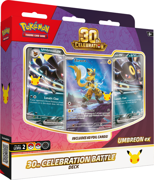 30th Anniversary Umbreon ex Battle Deck