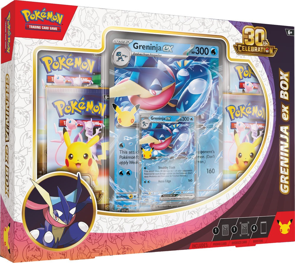 30th Anniversary Greninja ex Box