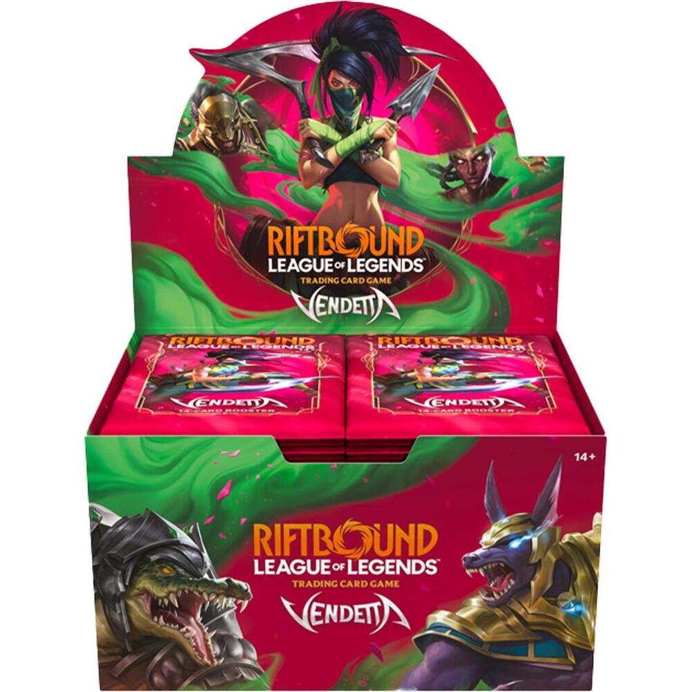 Riftbound Vendetta Booster Display