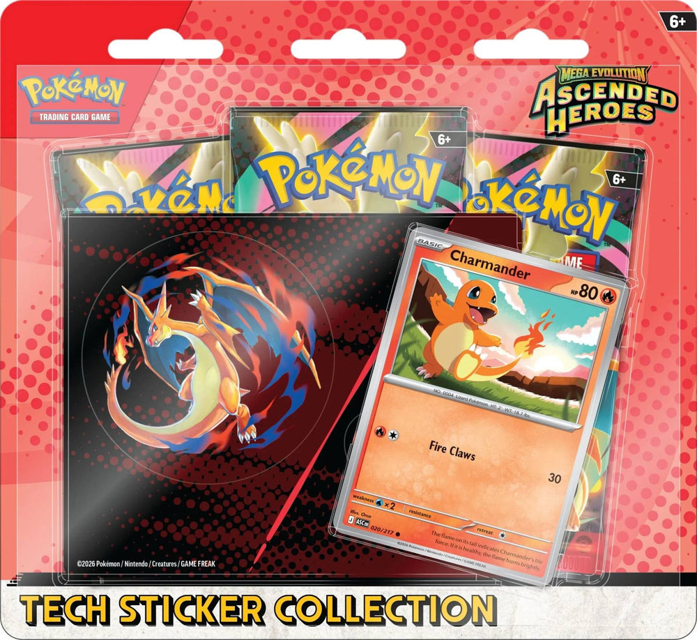 Ascended Heroes Tech Sticker Collection (Mega Charizard Y / Mega Gengar)