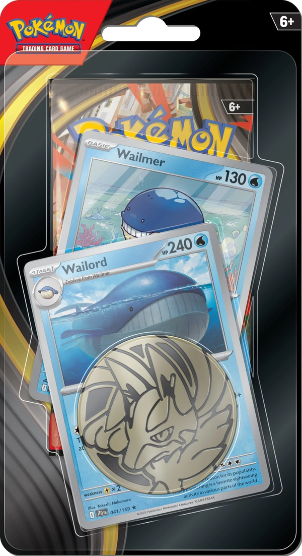 Mega Evolution Stage 1 Blister Wailord & Lycanroc