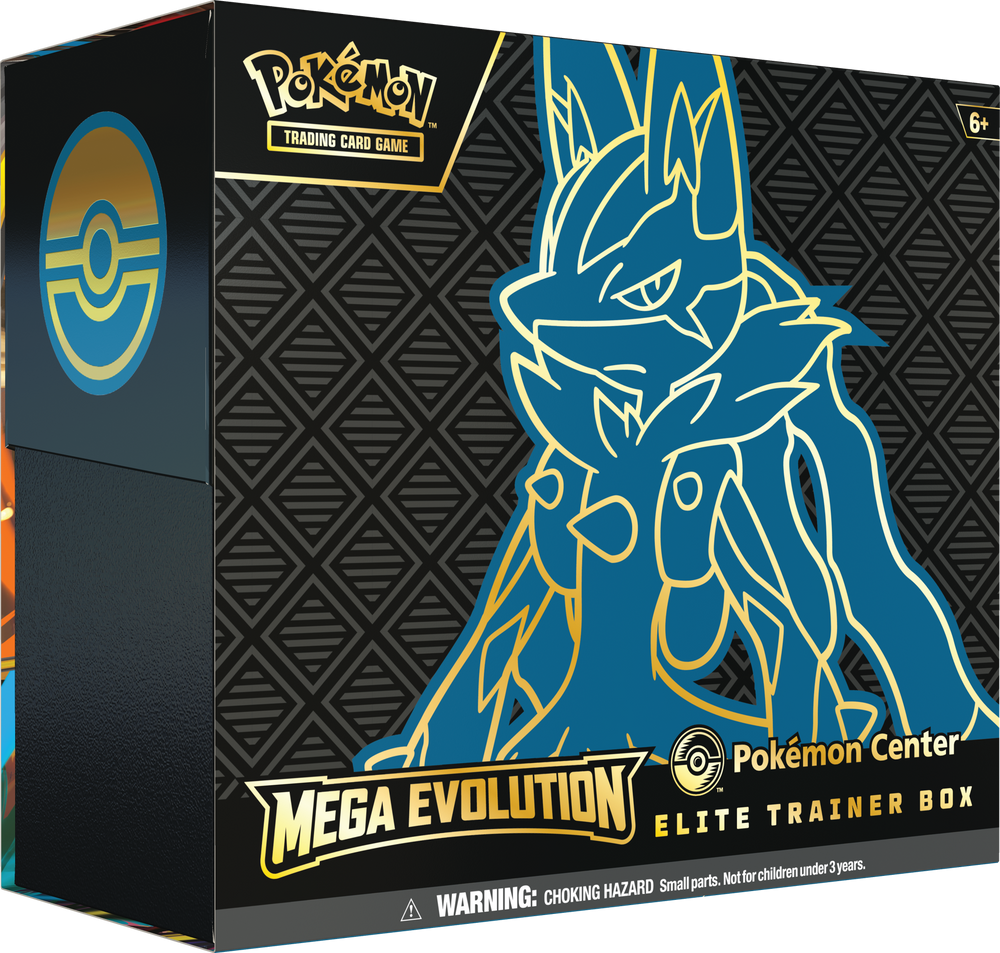 Mega Evolution Pokemon Center Elite Trainer Box Mega Lucario