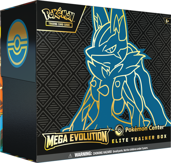 Mega Evolution Pokemon Center Elite Trainer Box Mega Lucario
