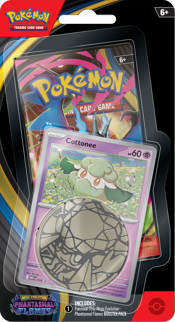 Phantasmal Flames Single Pack Blister Cottonee / Whimsicott