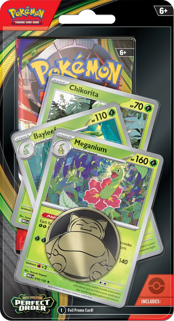 Perfect Order Premium Checklane Blister (Meganium & Cinderace)