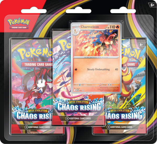 Chaos Rising 3-Pack Blister (Charmeleon)