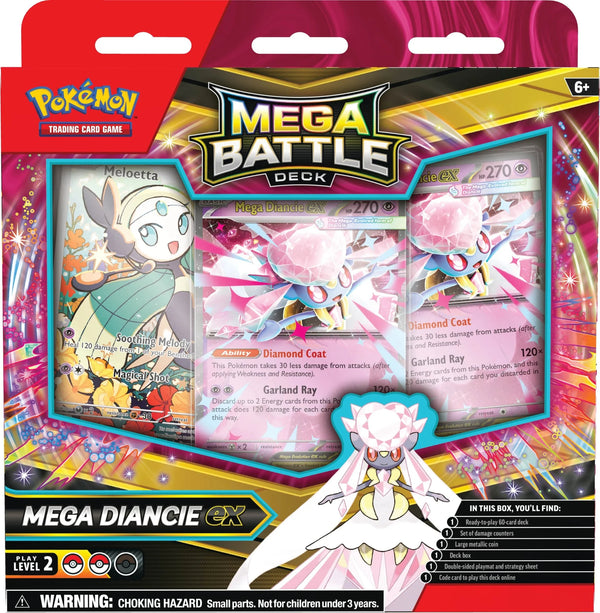 Phantasmal Flames Mega Diancie ex Battle Deck