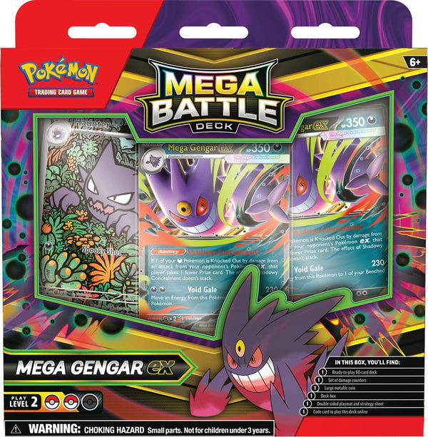 Phantasmal Flames Mega Gengar ex Battle Deck