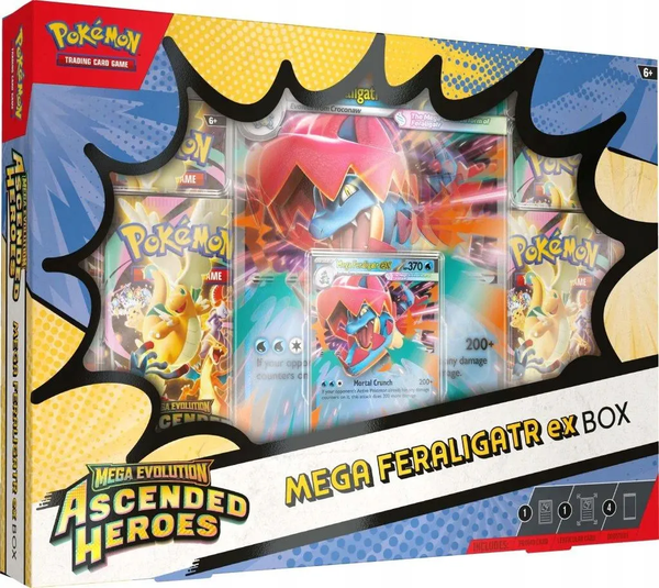 Mega Feraligatr ex Box