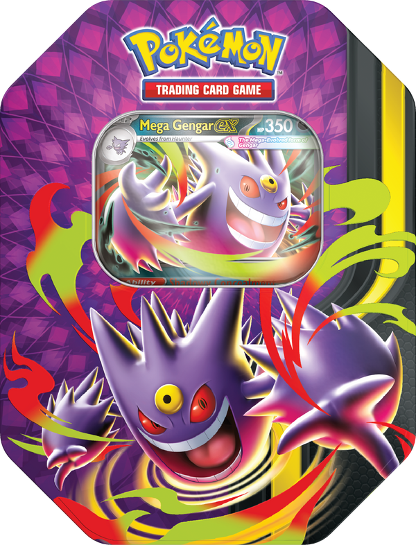 Mega Moonlit Tin (Mega Gengar ex / Mega Clefable ex)