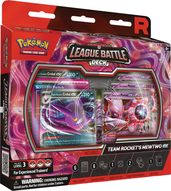 Team Rocket's Mewtwo ex League Battle Deck
