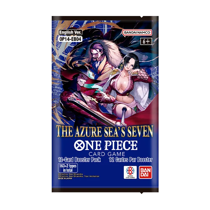 One Piece OP-14 The Seven of the Azure Sea Booster Pack