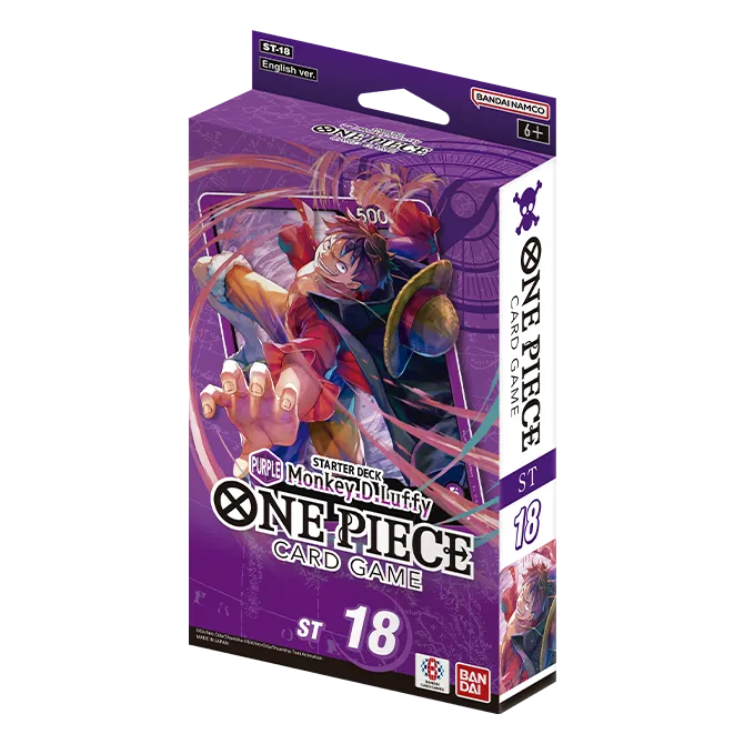 One Piece Starter Deck ST-18 - PURPLE Monkey.D.Luffy