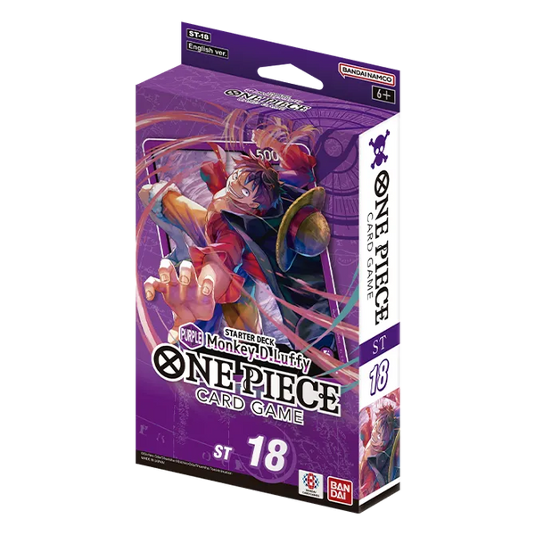 One Piece Starter Deck ST-18 - PURPLE Monkey.D.Luffy