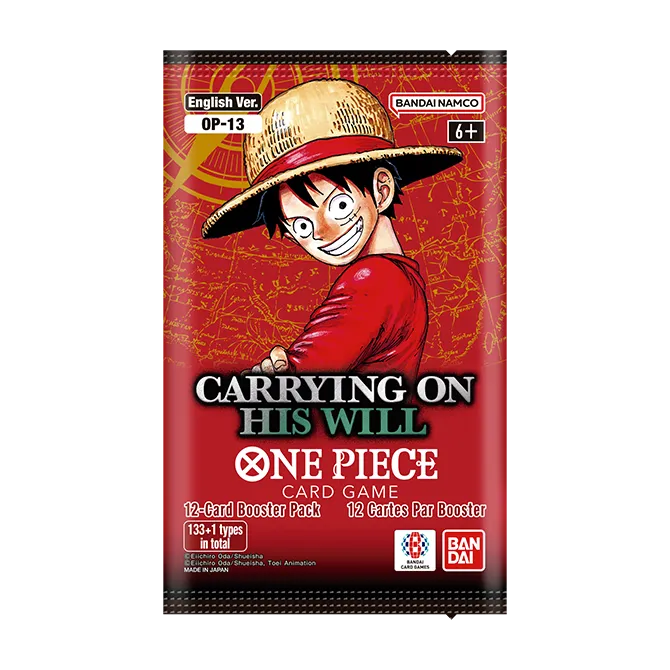 One Piece OP-13 Carrying on His Will Booster Pack